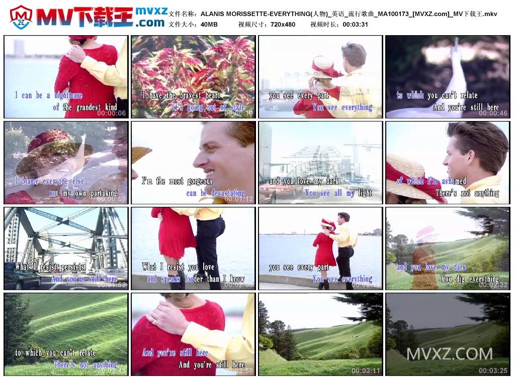 ALANIS MORISSETTE-EVERYTHING(人物)_英语_流行歌曲_MA100173